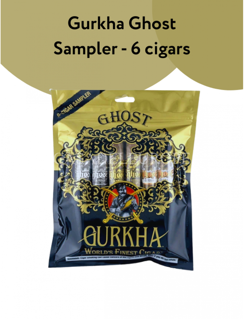 Gurkha Ghost Sampler - 6 cigars