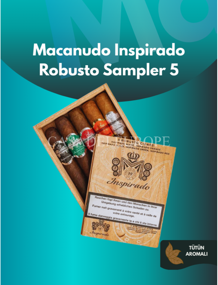Macanudo Inspirado Robusto Sampler 5