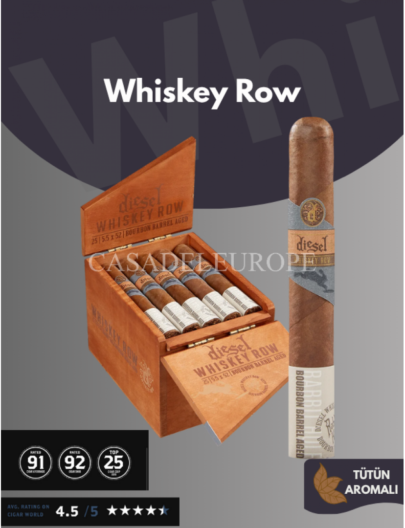 Diesel Whiskey Row Robusto 5"1/2 * 52