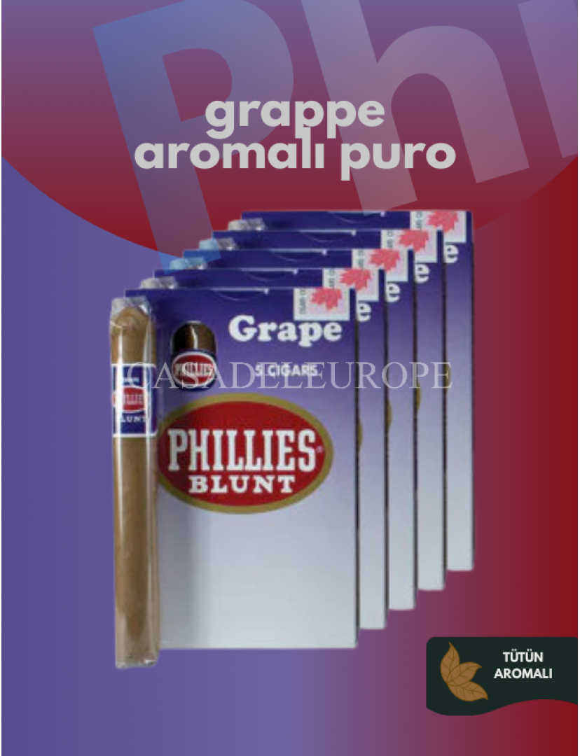 Phillies Blunt grappe Puro - üzüm aromalı