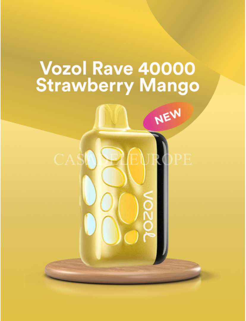 Vozol Rave 40000 Strawberry Mango
