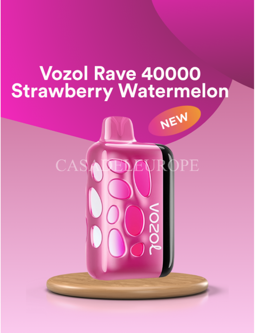Vozol Rave 40000 Strawberry Watermelon