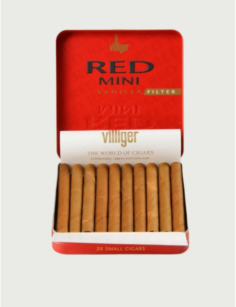 Villiger Red Mini Vanilla 3"3/16 * 21