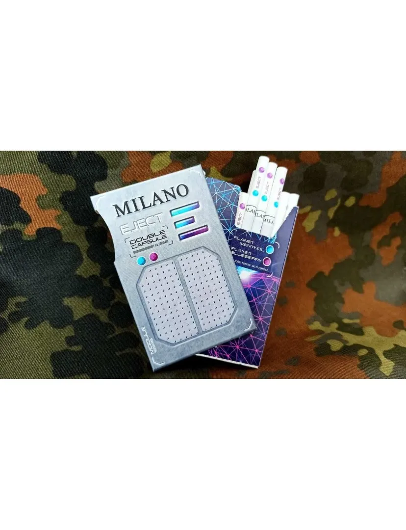 Milano Eject Double Click sigara-Mentol ve Böğürtlen